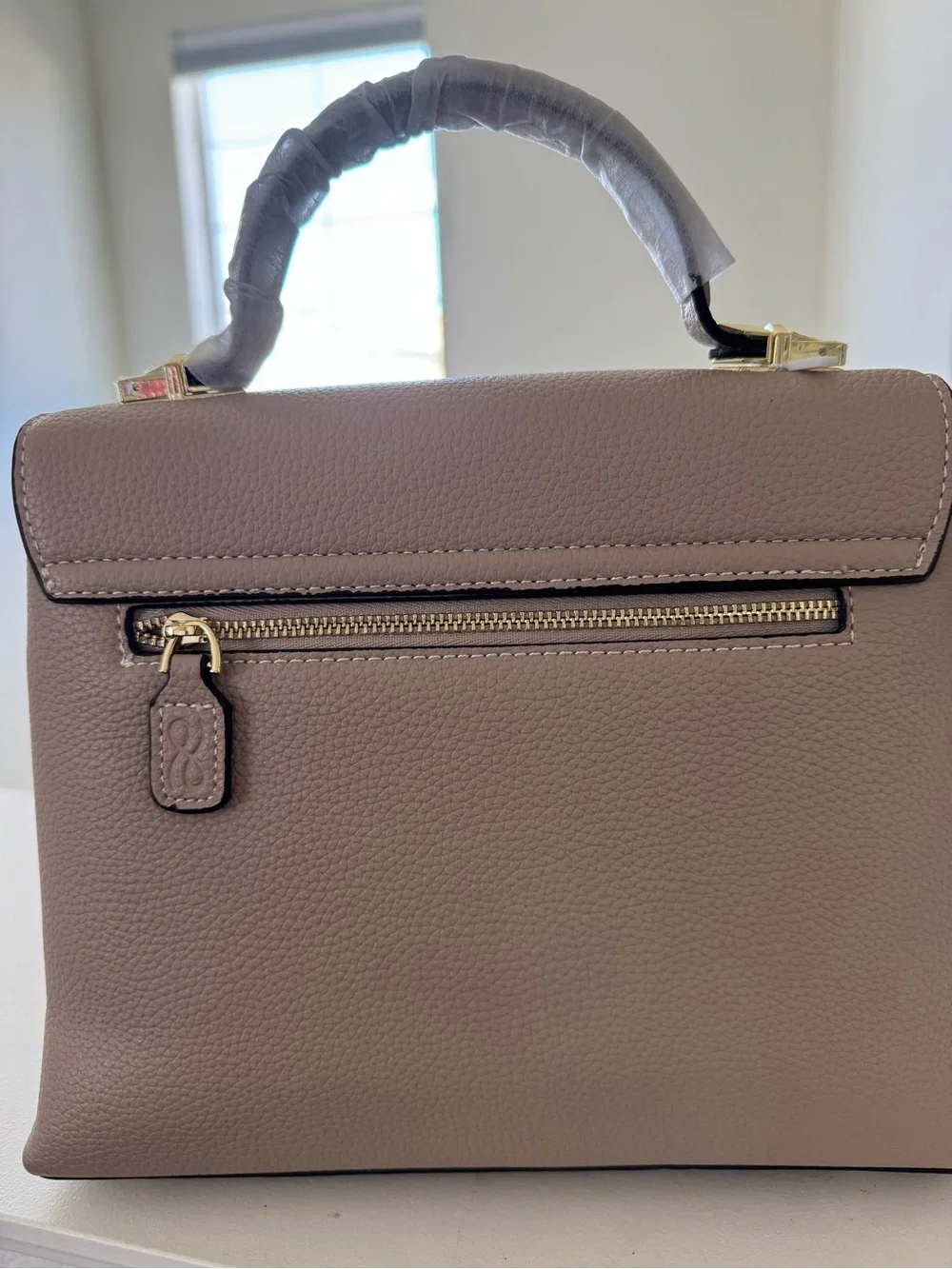 House of LittleBunny Mini Clara in Taupe with Two Removable Straps